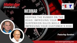 Motor Age Training/TST suspension webinar Motor Age Training/TST suspension webinar