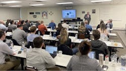 Roy Kent, executive vice president of business development, member support and strategy for Federated Auto Parts, is pictured during the Aftermarket 101 that was held this past spring in Farmington Hills.