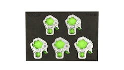 VIM Tools 5-pc 3/8” Drive Ratcheting Flare Nut Wrench Set, No. RFW150 VIM Tools 5-pc 3/8” Drive Ratcheting Flare Nut Wrench Set, No. RFW150