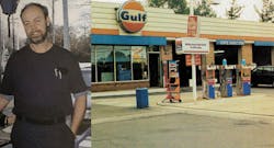 Figure 2- My mentor, Jim Morton, standing alongside one of his three shops, in Philadelphia. Figure 2- My mentor, Jim Morton, standing alongside one of his three shops, in Philadelphia.
