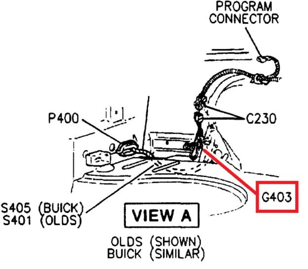 Figure 5- Researching the ground location sparked a question about the vehicle's history. Was it recently in a collision?