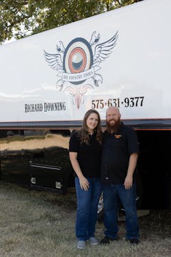 While Richard runs the truck and meets up with the customers, Danielle handles all the behind-the-scenes work like managing accounts payable, ordering, receiving orders, and more. While Richard runs the truck and meets up with the customers, Danielle handles all the behind-the-scenes work like managing accounts payable, ordering, receiving orders, and more.