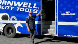 Hashagen has been in the tool selling business for over 25 years and notes that although selling thermal imaging can be a bit sporadic, it&apos;s important to keep stocked on the truck.