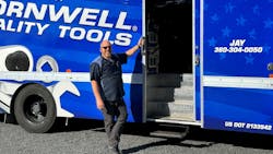 Hashagen has been in the tool selling business for over 25 years and notes that although selling thermal imaging can be a bit sporadic, it's important to keep stocked on the truck. Hashagen has been in the tool selling business for over 25 years and notes that although selling thermal imaging can be a bit sporadic, it's important to keep stocked on the truck.