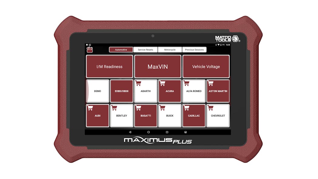 Matco Tools Maximus Plus Diagnostic Scan Tool