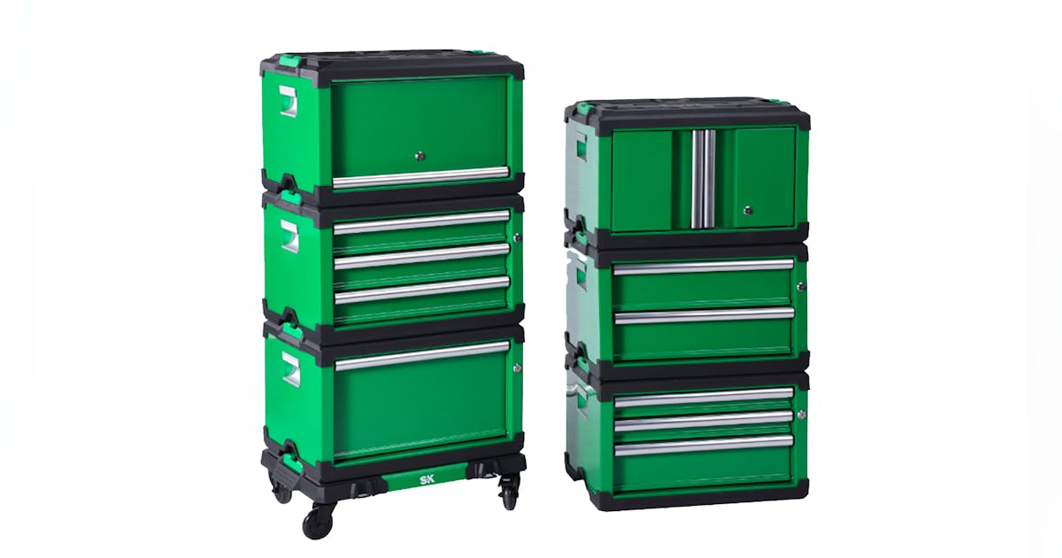 Modular Stackable Storage Toolboxes