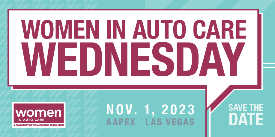 women in auto care wednesday at aapex