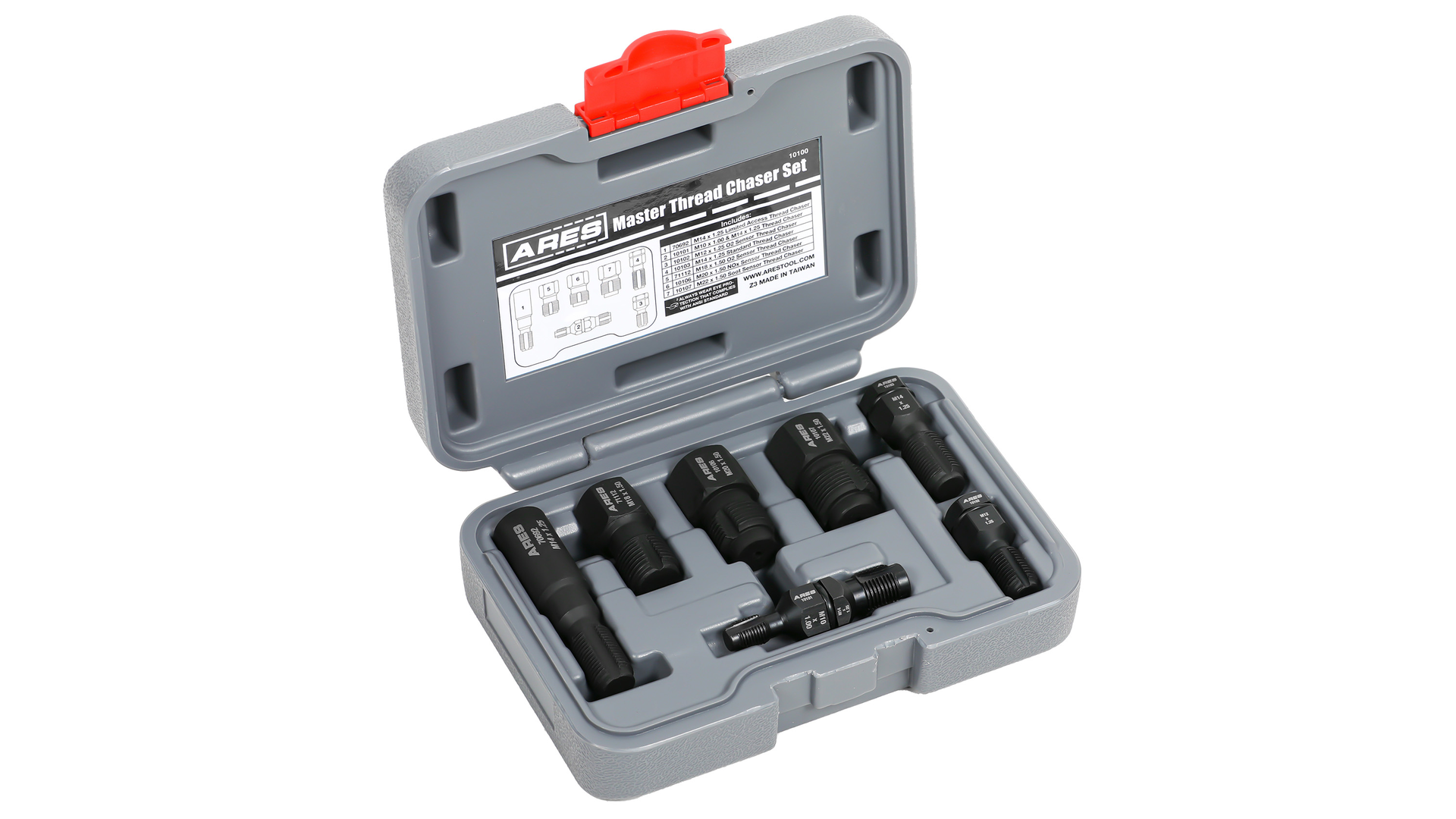 ARES 7-pc Master Thread Chaser Set, No. 10100