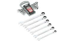 ARES 6-pc 120-Tooth Metric Non-Slip Ratcheting Wrench Set, No. 35021 ARES 6-pc 120-Tooth Metric Non-Slip Ratcheting Wrench Set, No. 35021