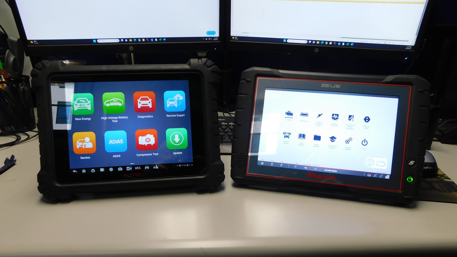 A diagnostic scan tool is needed to not only get diagnostic trouble codes and data but also for bidirectional controls to assist in bleeding cooling systems.