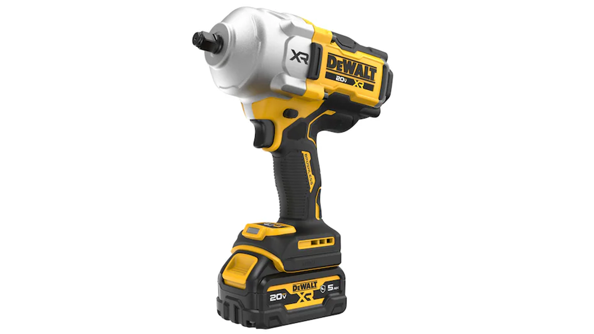 20V Max XR Brushless Cordless 1/2&apos; High Torque Impact Wrench with Hog Ring Anvil Kit, No. DCF961GP1