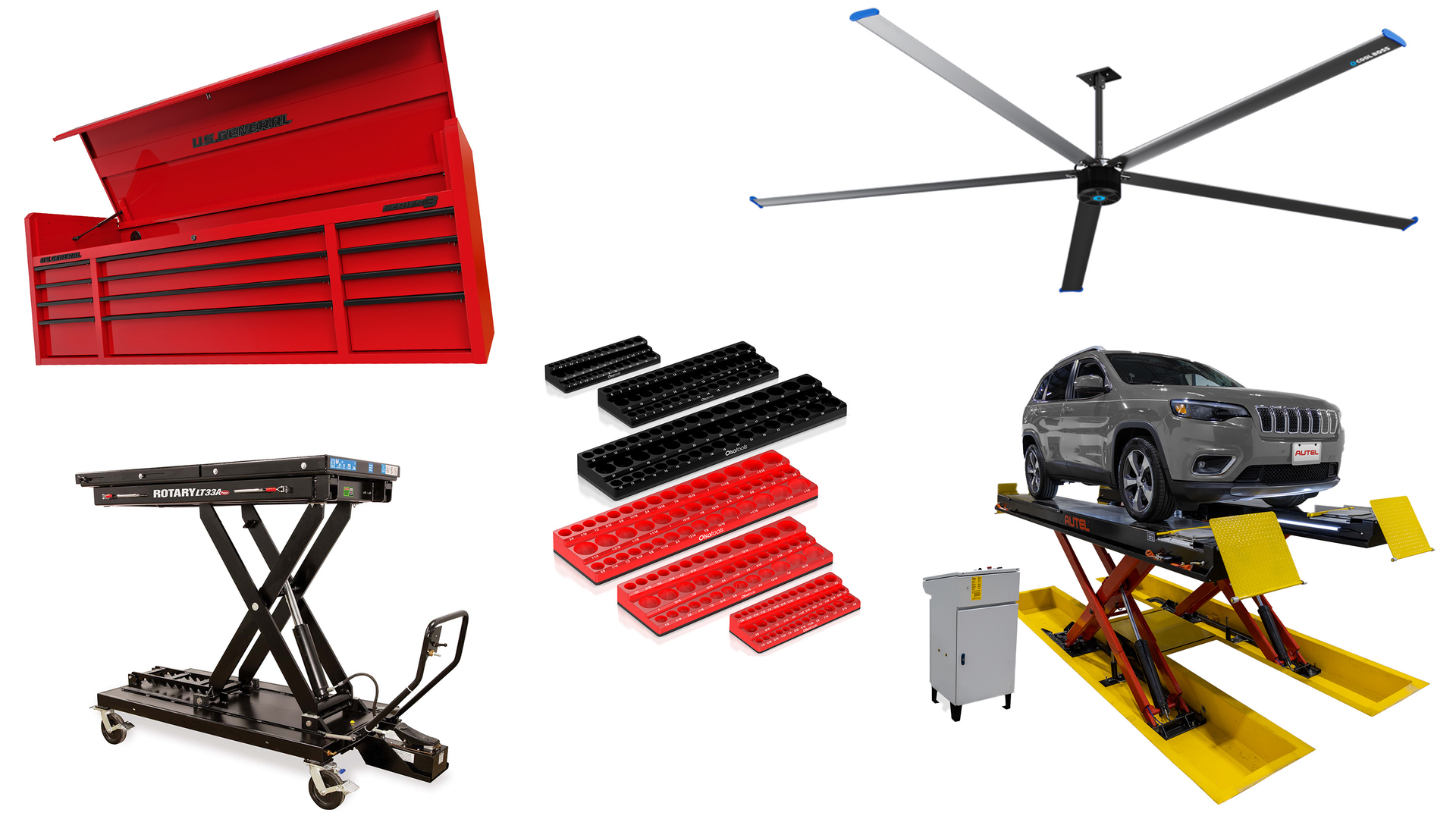 16 new shop equipment and tool storage solutions for auto techs