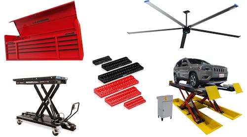 16 new shop equipment and tool storage solutions for auto techs