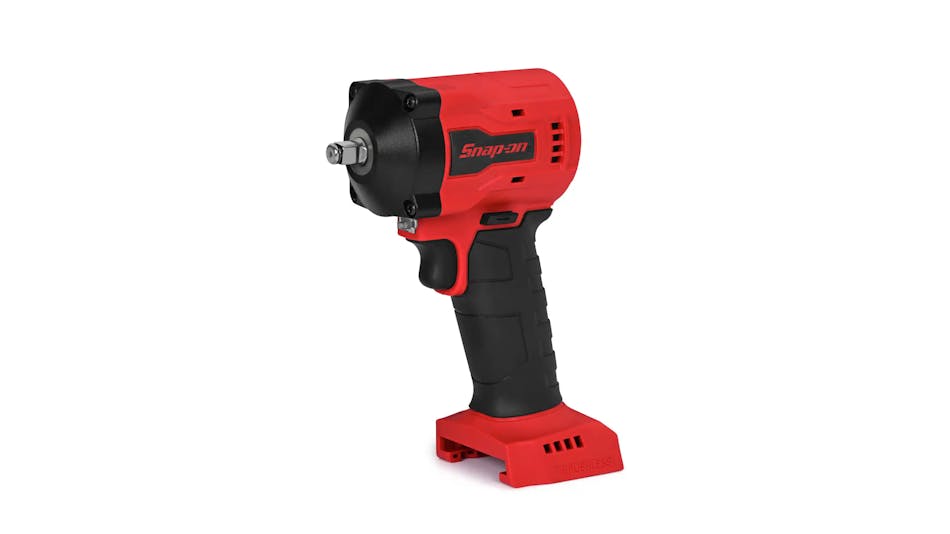 Stubby cordless shop impact wrench