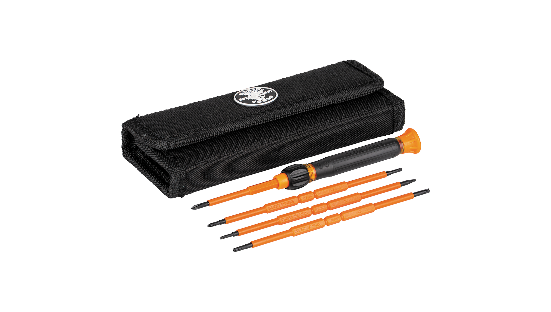 8-in-1 Insulated Precision Screwdriver Set with Case, No. 32584INSR