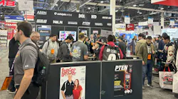 Endeavor Business Media's Vehicle Repair Group booth at AAPEX 2023