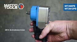 Power in the Palm of Your Hands - Matco Palm Air Impact Wrench | MT268PB / MT2612PB