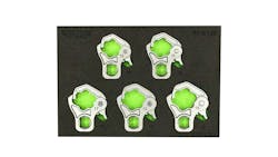 VIM Tools 5-pc 3/8” Drive Ratcheting Flare Nut Set, No. RFW150 VIM Tools 5-pc 3/8” Drive Ratcheting Flare Nut Set, No. RFW150