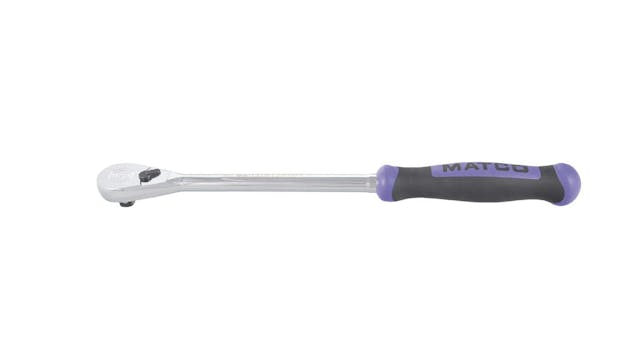 1/2" Drive 16-3/4" Eighty8 Tooth Fixed Ratchet with Ergo Handle - Purple, No. CFR158P