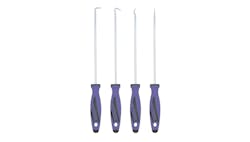 Matco Tools 4-pc Long Hook and Pick Set - Purple, No. HP4LPRC Matco Tools 4-pc Long Hook and Pick Set - Purple, No. HP4LPRC