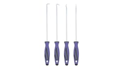 Matco Tools 4-pc Long Hook and Pick Set - Purple, No. HP4LPRC