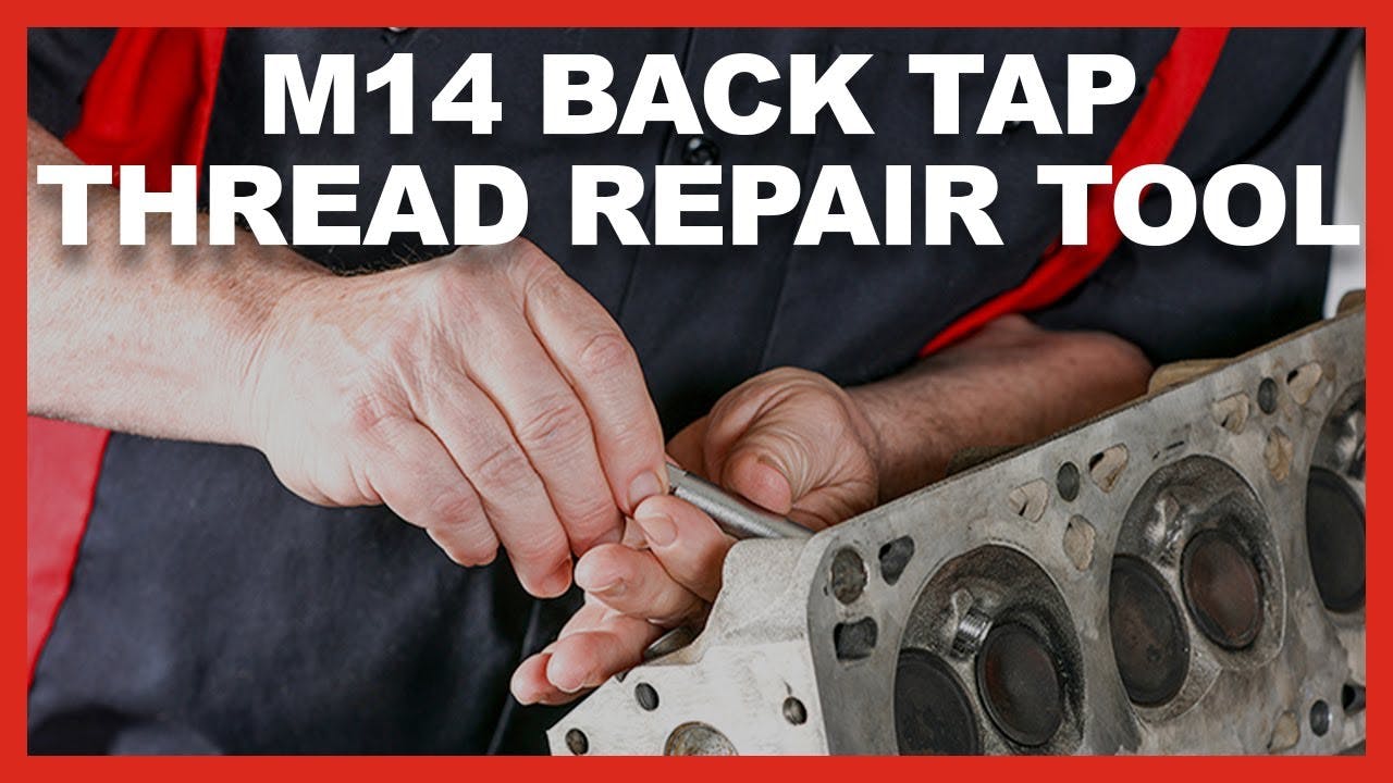 ARES Tool 🔨 M14 Back Tap Thread Repair Tool: ARES 10111 🔨 Perfect for O2 sensor & small engines