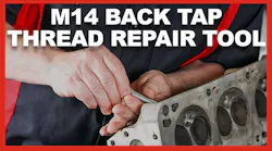 ARES Tool 🔨 M14 Back Tap Thread Repair Tool: ARES 10111 🔨 Perfect for O2 sensor & small engines