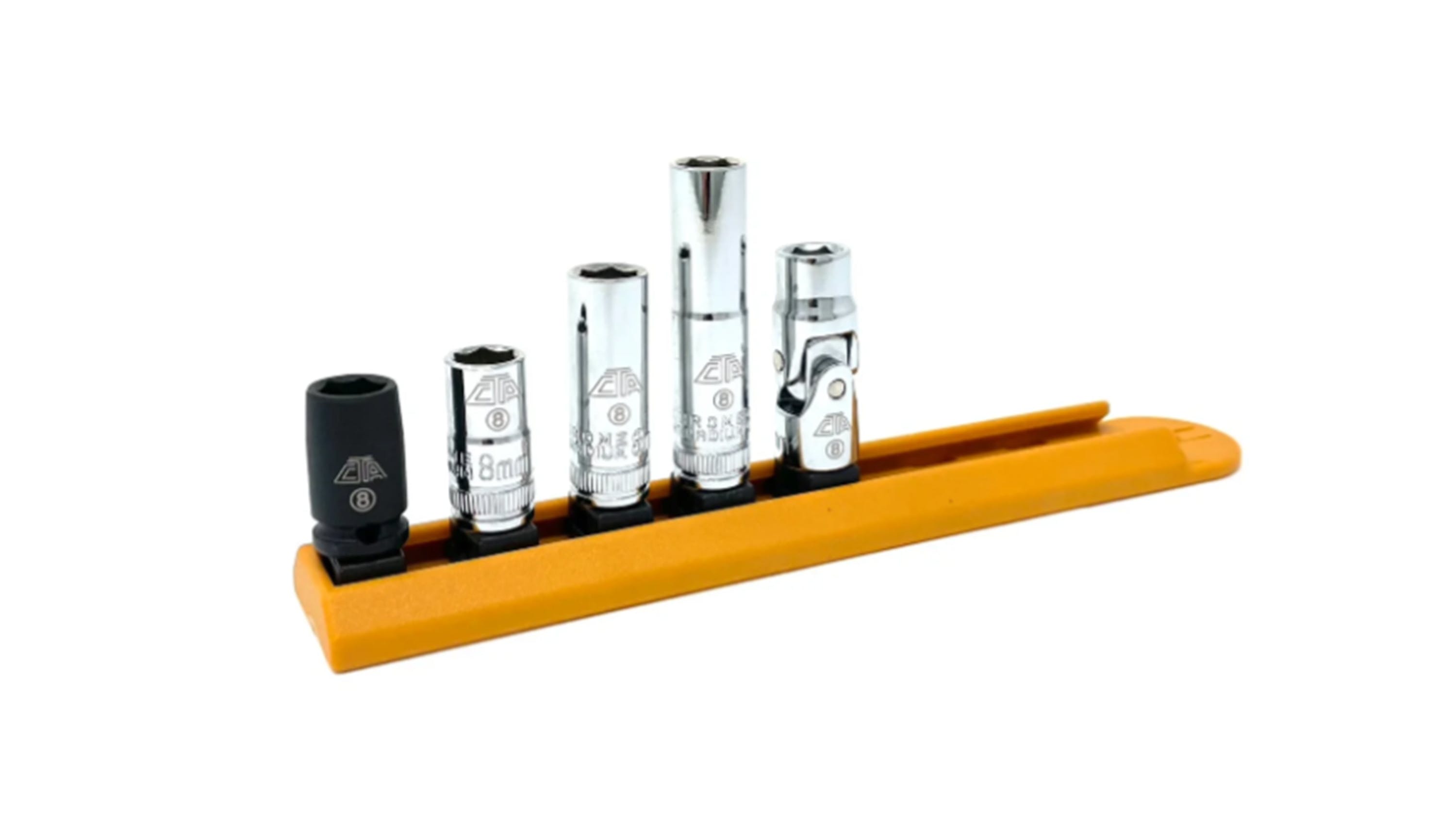 5-pc 8mm Socket Set, No. 6535