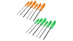6-pc Slotted and Phillips Hi-Vis Handled Screwdriver Set, Nos. 27021LTHVO and 27021LTHVG 6-pc Slotted and Phillips Hi-Vis Handled Screwdriver Set, Nos. 27021LTHVO and 27021LTHVG
