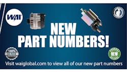 WAI adds 96 new part numbers WAI adds 96 new part numbers