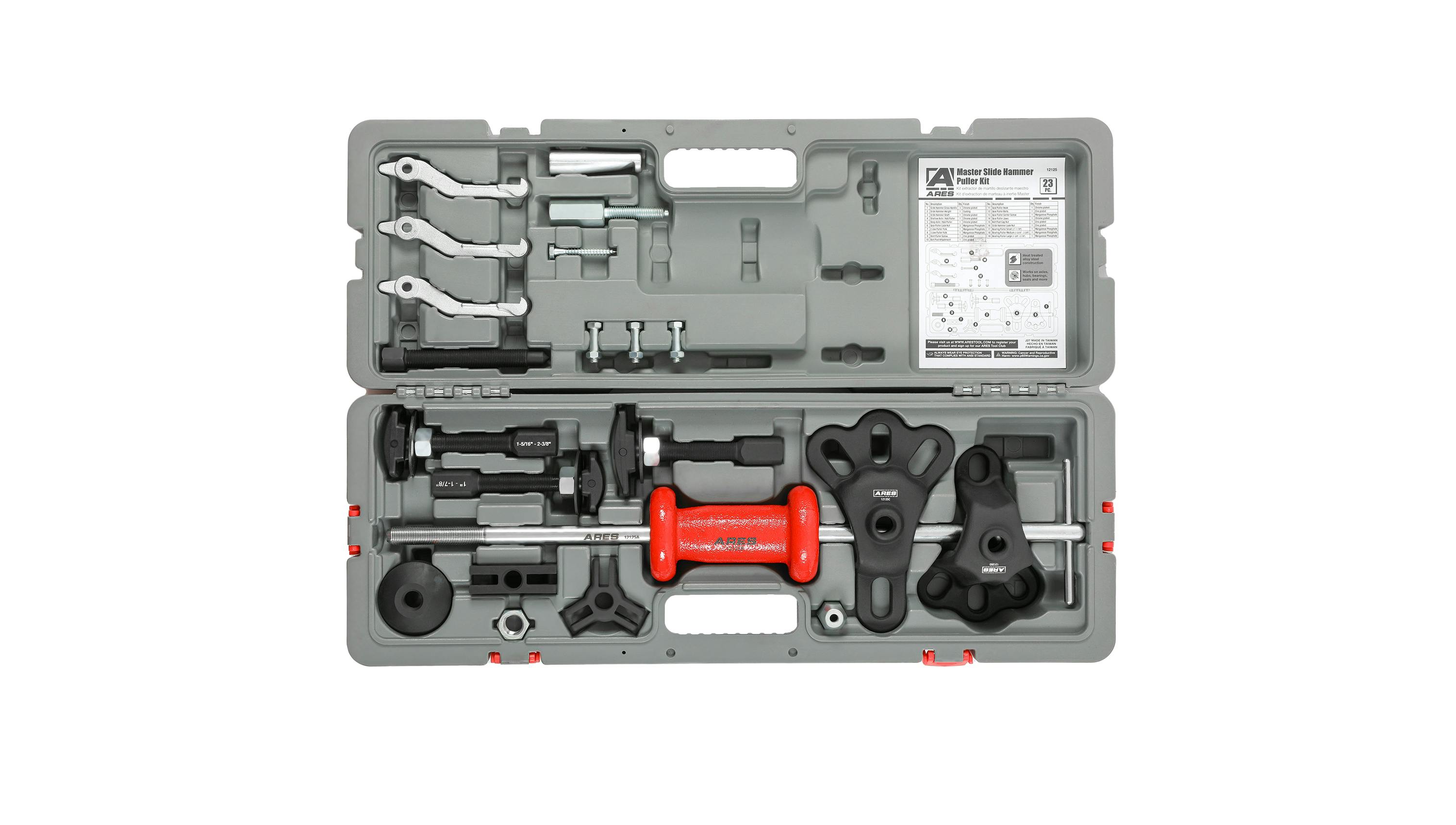 Master Slide Hammer Puller Set, No. 12125