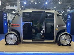 WeRide unveiled its latest L4 minibus at CES 2024 WeRide unveiled its latest L4 minibus at CES 2024