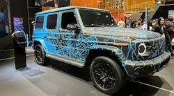 The Mercedes-Benz all-electric G-Class 