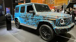 The Mercedes-Benz all-electric G-Class