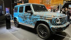 The Mercedes-Benz all-electric G-Class
