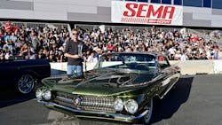 Andy Leach, The 2023 Sema Show Winner With His 1960 Buick Invicta Custom &ldquo;x 60
