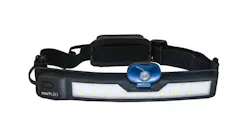 The ergonomic wrap-around design of the wide beam light provides comfort while offering a full area of light coverage thanks to its 230-degree wide-angle illumination.