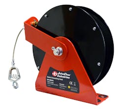 According to JohnDow officials, the reel includes slow retraction, a ratchet-locking mechanism and auto-release during wire over-stretching to maintain safety at all times. According to JohnDow officials, the reel includes slow retraction, a ratchet-locking mechanism and auto-release during wire over-stretching to maintain safety at all times.