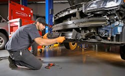 Example of replacing an active shutter. (courtesy Dorman) Example of replacing an active shutter. (courtesy Dorman)