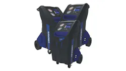 Built with a welded steel frame, the units' heavy-duty construction is made to last and features patented motor-controlled ball valves, a patented oilless compressor, and a removable tank for transport.