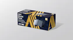 The brake pads feature proprietary vehicle-specific formulations for 'optimal performance' and heat dissipation with steel backing plates and advanced slots and chamfers to reduce noise, absorb vibration and provide better cost-per-mile value.