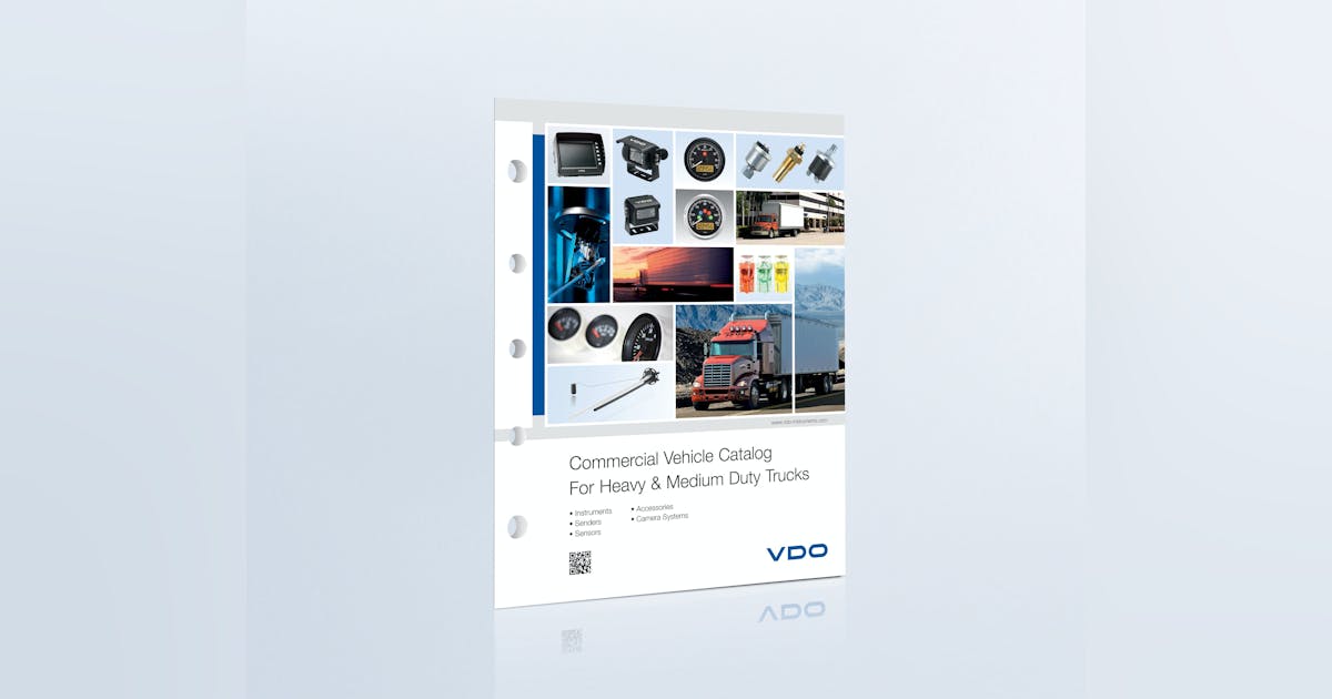 VDO Instrumentation Catalog features the latest gauges and accessories