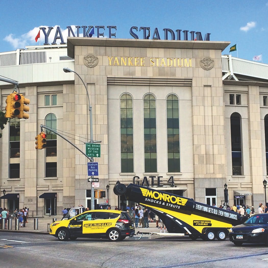 65b80e6358819b001e21e54b Tennecosmonroeshockmobiletourpromotesshocksandstrutsatstadiums