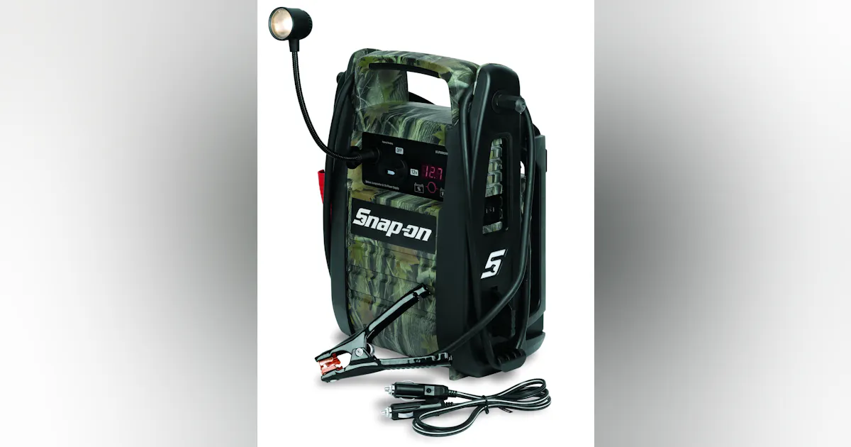 New Snap-on 12-Volt camo Jump Pack | 2012-06-07 | Vehicle Service Pros New Snap-on 12-Volt camo Jump Pack | 2012-06-07 | Vehicle Service Pros