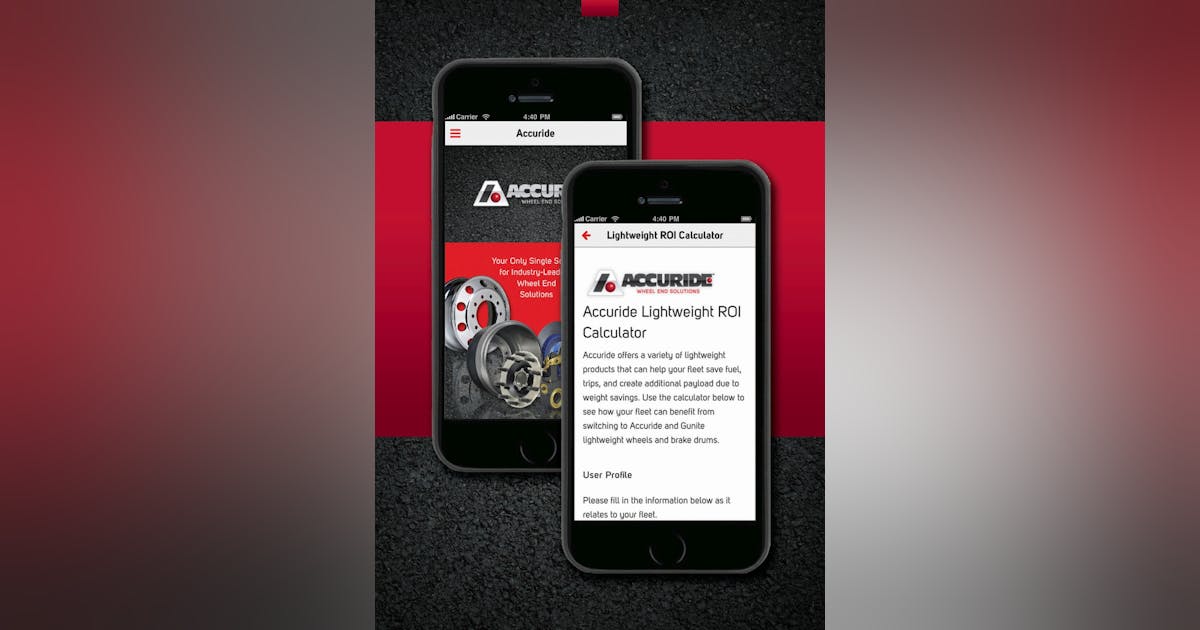 Accuride Releases ROI Calculator and Updates Wheels Catalog 201603