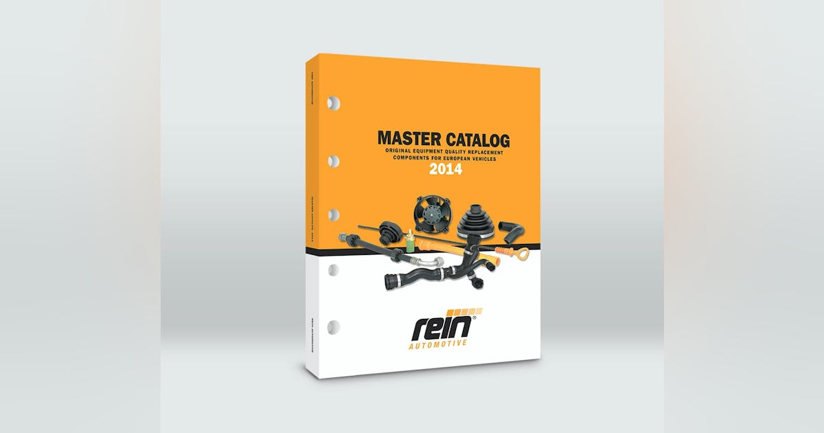 CRP Industries Rein Automotive Master Catalog covers European, Asian