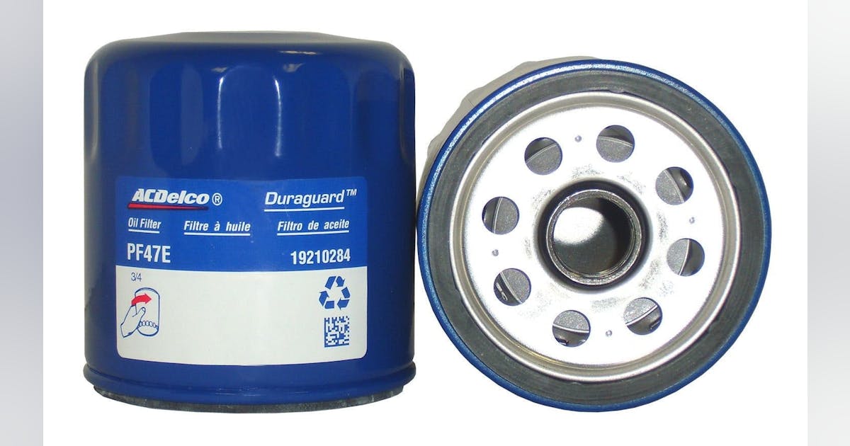 ACDelco Adds 52 New Oil Filters to Professional Line 20160705