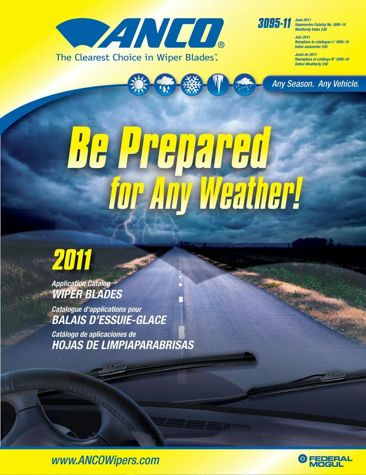 ANCO wipers catalog highlights expanded line 20110816 Vehicle