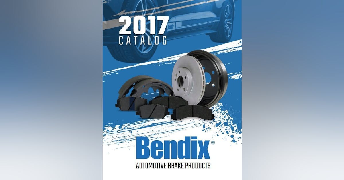 Bendix 2017 Automotive Brake Catalog Released 20170222 Vehicle