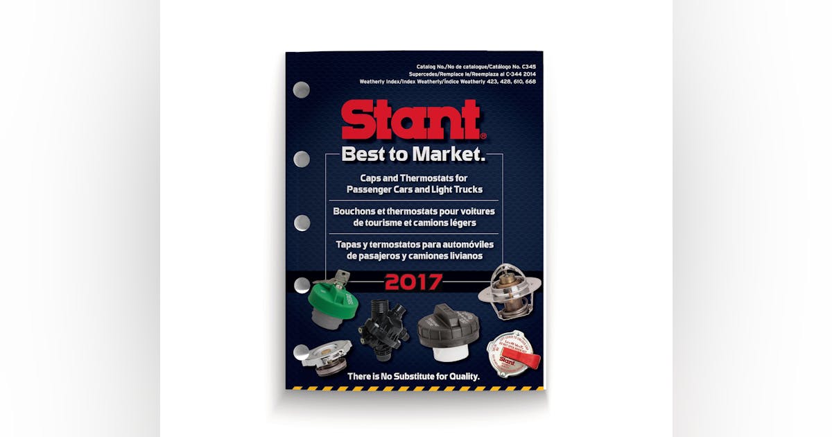 New Stant Catalog Now Available 20170801 Vehicle Service Pros